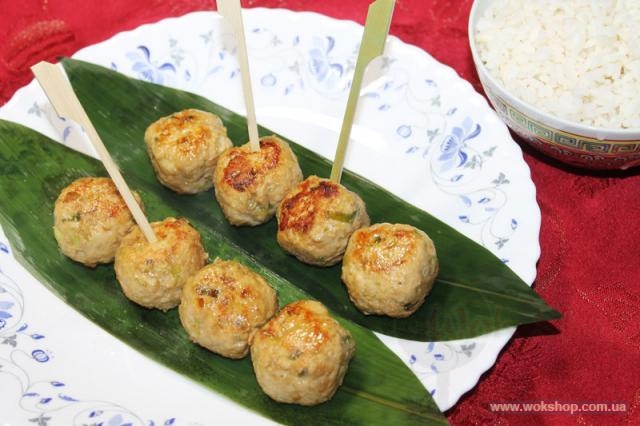 Японская кухня: Фрикадельки Цукунэ