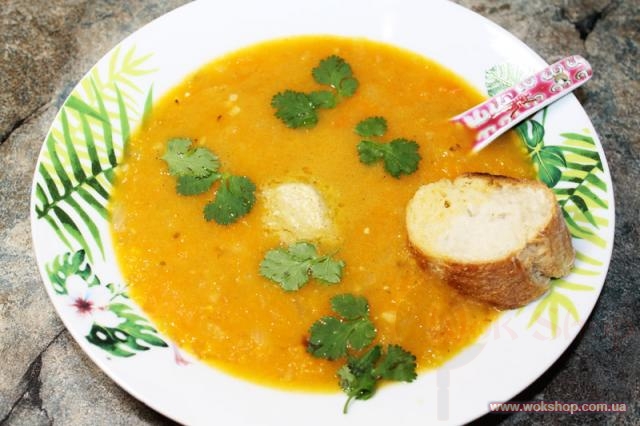Японская кухня: Мисо-суп с тыквой